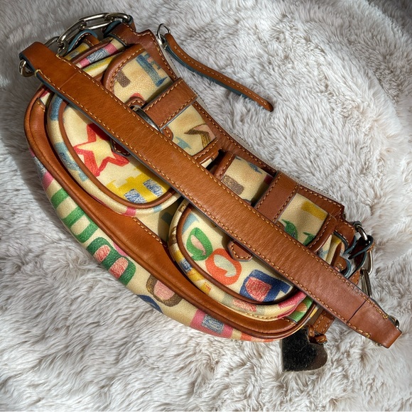 Dooney & Bourke Colorful Graffiti Mini Bag🎨 - Picture 13 of 16